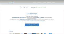 Desktop Screenshot of fatihoktem.com